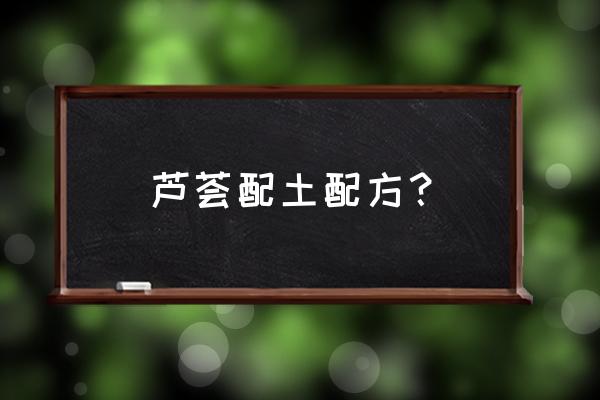 芦荟花盆用什么土好 芦荟配土配方? 芦荟花盆用什么土好 芦荟配土配方?