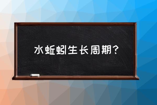蚯蚓成长需要多少时间 水蚯蚓生长周期? 蚯蚓成长需要多少时间 水蚯蚓生长周期?