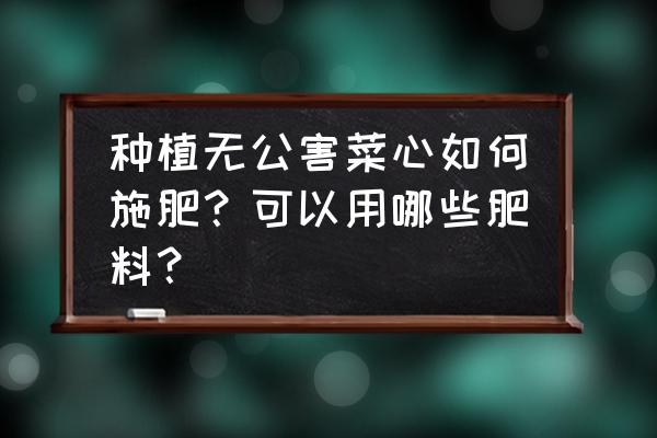 多吃菜心有什么好处 种植无公害菜心如何施肥?可以用哪些肥料? 多吃菜心有什么好处 种植无公害菜心如何施肥?可以用哪些肥料?