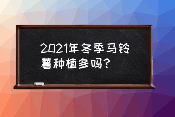 冬季土豆种植时间和方法 2021年冬季马铃薯种植多吗？
