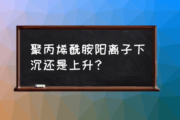 阳离子聚丙烯酰胺对人有什么影响 聚丙烯酰胺阳离子下沉还是上升? 阳离子聚丙烯酰胺对人有什么影响 聚丙烯酰胺阳离子下沉还是上升?