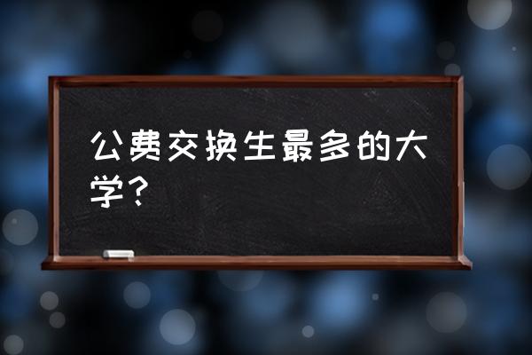 上海交大交换生可以去哪些学校 公费交换生最多的大学? 上海交大交换生可以去哪些学校 公费交换生最多的大学?